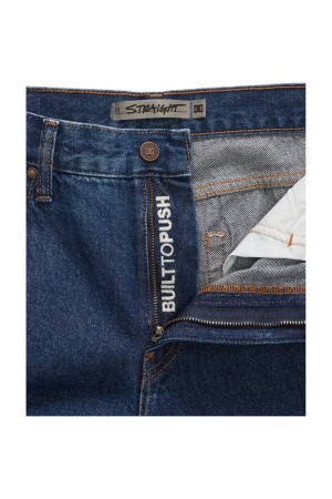 Calças Dc Shoes Worker Straight Denim