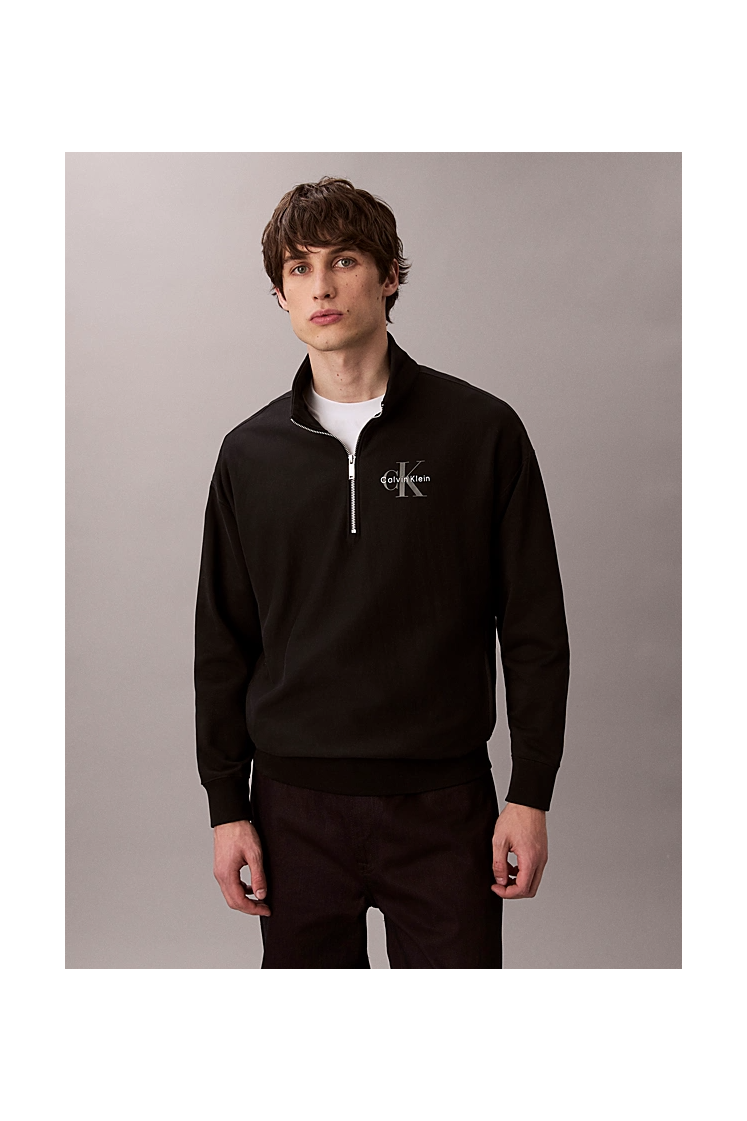 Camisola Calvin Klein Jeans Premium Terry Premium Terry Quarter Zip