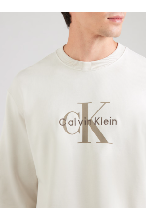 Camisola Crew Calvin Klein Jeans 350 Terry Monologo