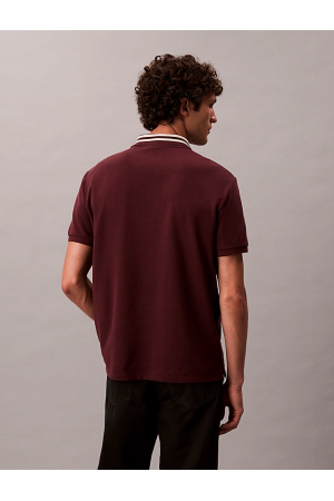 Polo Calvin Klein Jeans Monogram Tipped Pique