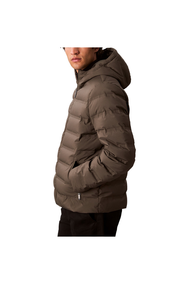 Casaco Calvin Klein Jeans Packable Embossed Jacket Beluga