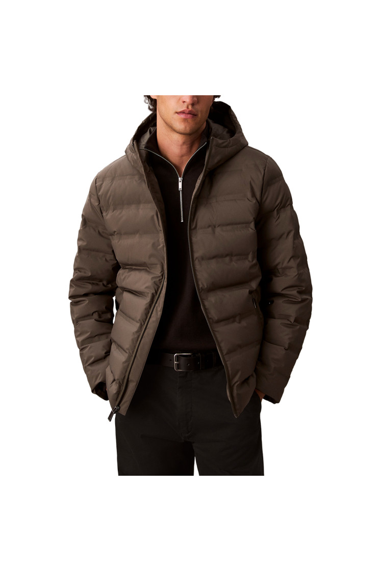 Casaco Calvin Klein Jeans Packable Embossed Jacket Beluga