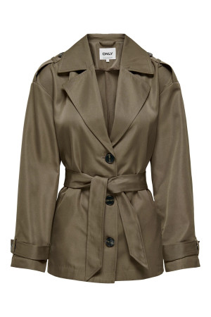 Gabardine ONLY ONLLINE Short Treenchcoat